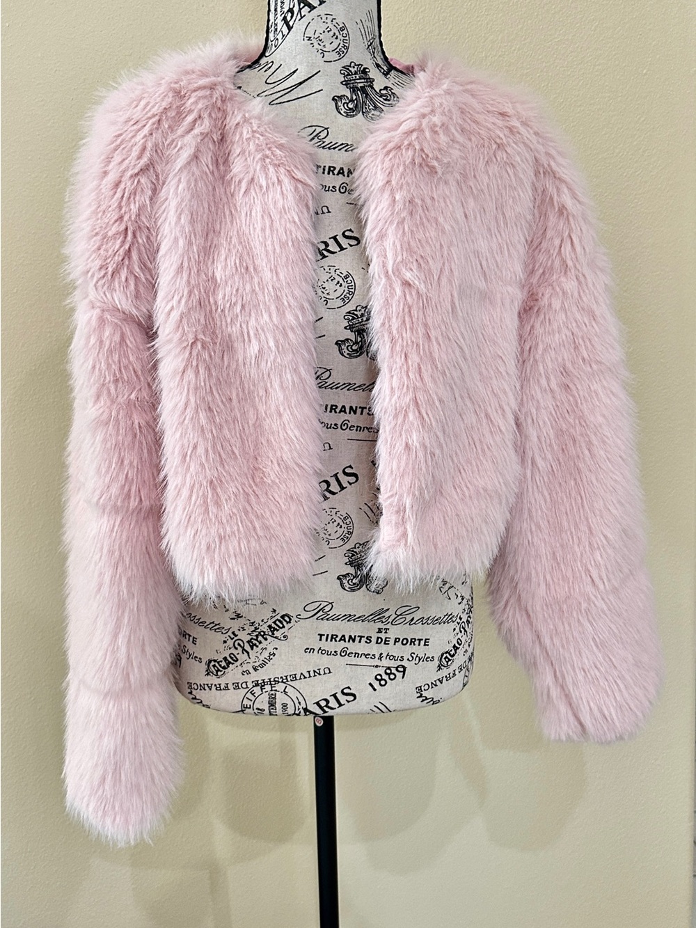 Pink Teddy Jacket Like New